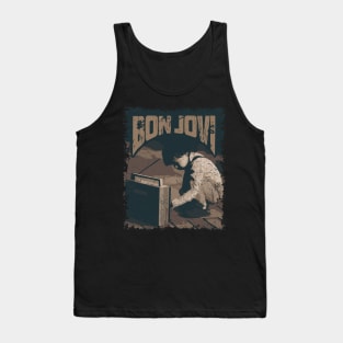 Bon Jovi Vintage Radio Tank Top